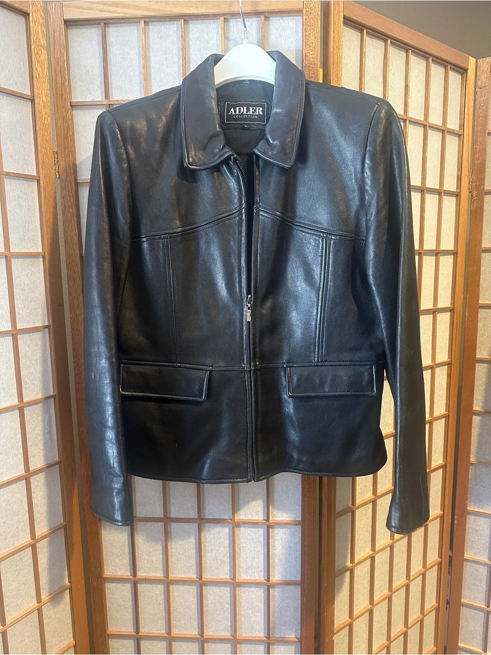 Adler Vintage Lambskin Leather Jacket